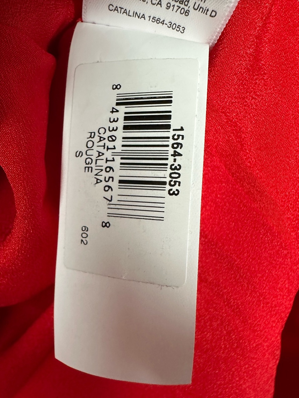DRESS THE POPULATION Catalina Fit & Flare Cocktail Dress – Red Rouge - Picture 5 of 10